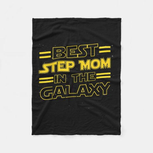 Couverture Polaire Step Mom In The Galaxy Funny Mothers Day Gift For  (Devant)