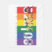 Couverture Polaire Steven Universe - L'Amour Arrive Dans Toutes Les C (Devant)