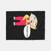 Couverture Polaire Stewie Griffin (Devant (Horizontal))