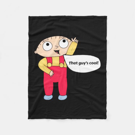 Couverture Polaire Stewie Griffin (Devant)
