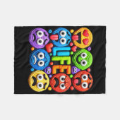 Couverture Polaire Stick-shirt Psychothérapie (Devant (Horizontal))