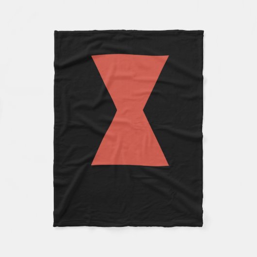 Couverture Polaire Sticker Black Widow Spider (Devant)