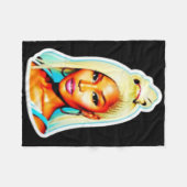 Couverture Polaire Sticker Nicki Minaj (Devant (Horizontal))