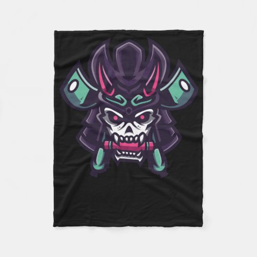 Couverture Polaire Sticker Samurai Shogun (Devant)