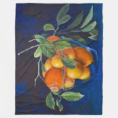Couverture Polaire Still Life with Lemons and Orange Branch (Devant)