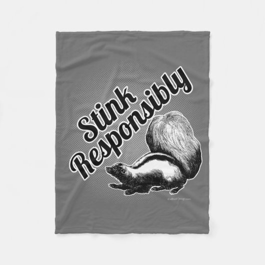Couverture Polaire Stink Responsibly (Devant)