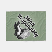 Couverture polaire Stink Responsibly (Devant (Horizontal))