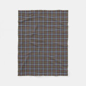 Couverture Polaire Stirling et Bannockburn Scotland District Tartan (Devant)
