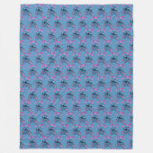 Couverture Polaire Stitch (Devant)