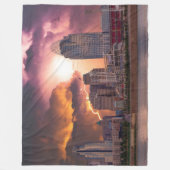 Couverture Polaire Stormy Cincinnati Great American Ball Park (Devant)