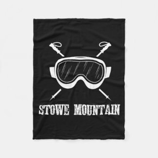 Couverture Polaire Stowe montagne vermont skieur ski rustique