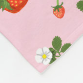 Couverture Polaire Strawberries (Coin)