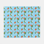 Couverture Polaire Strawberries (Devant (Horizontal))