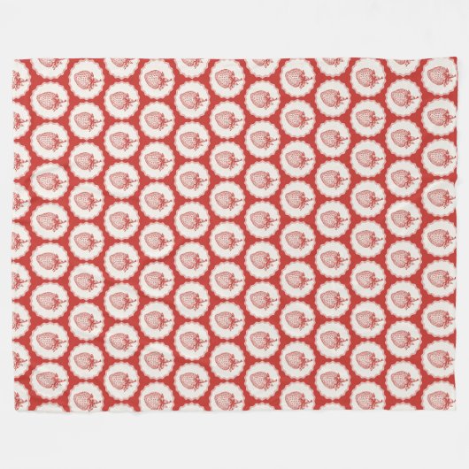 Couverture Polaire Strawberry (Devant (Horizontal))