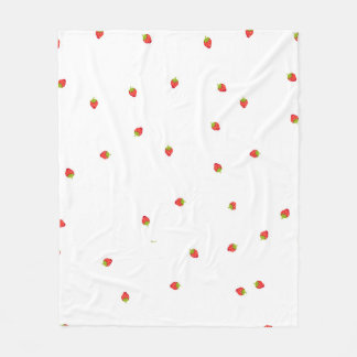 Couverture Polaire strawberry