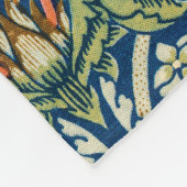 Couverture Polaire Strawberry Thief, William Morris (Coin)