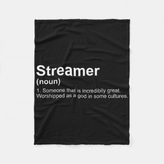 Couverture Polaire Streamer Live Steam Definition 