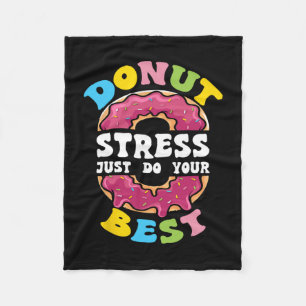 Couverture Polaire Stress Faites simplement votre meilleur jour de te