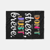 Couverture Polaire Stress Just Breve Dyslexia Sensibilisation Neurodi (Devant (Horizontal))