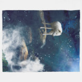 COUVERTURE POLAIRE STRIDER LOUP ARCTIC (Devant (Horizontal))