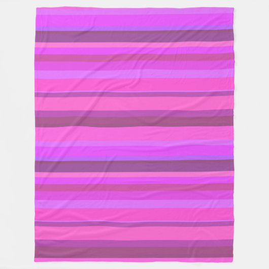 Couverture Polaire Stripes (Devant)