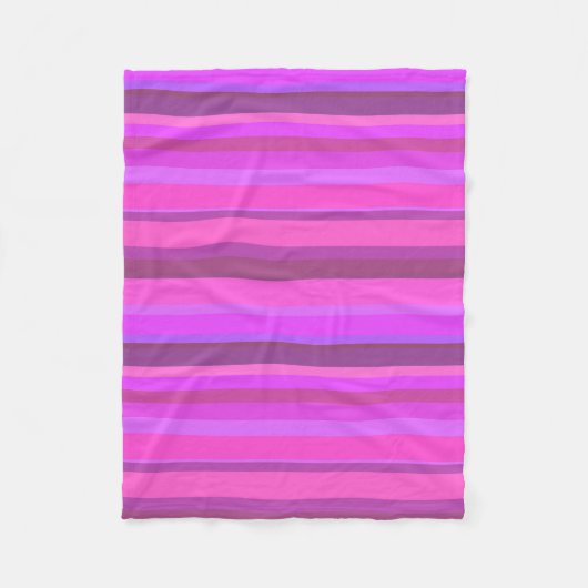 Couverture Polaire Stripes (Devant)