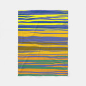 Couverture Polaire Stripes Pattern (Devant)