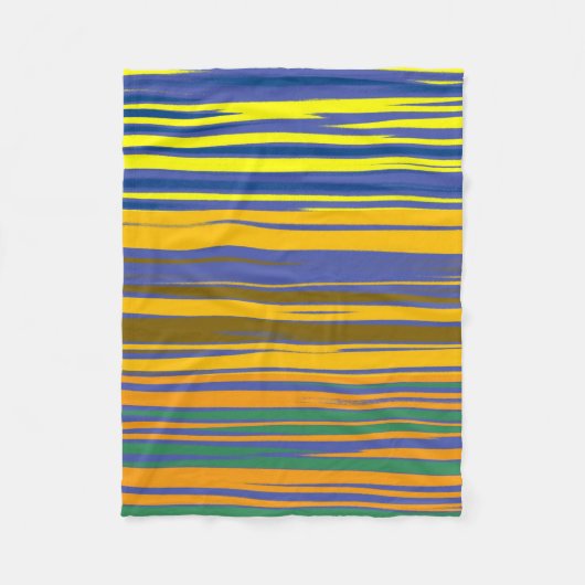Couverture Polaire Stripes Pattern (Devant)