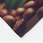 Couverture Polaire Structure de caféine moléculaire - Science Art Caf (Coin)