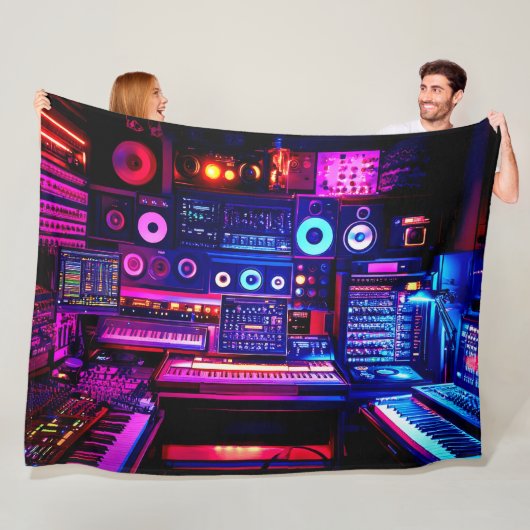 Couverture Polaire Studio de musique (En situation)