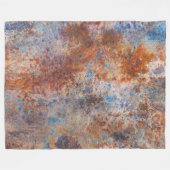 Couverture Polaire Study of Rust Watercolor Print (Devant (Horizontal))