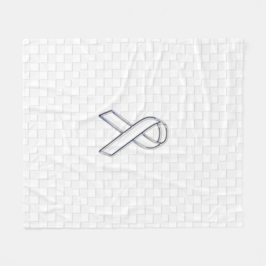 Couverture Polaire Style blanc de contrôleurs de conscience de ruban (Devant (Horizontal))