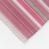 Couverture Polaire Style bohémien avec bandes (Coin)