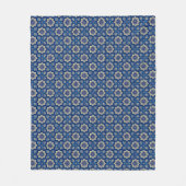 Couverture Polaire Style Boho Chic Floral (Devant)