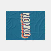 Couverture Polaire Style Classique Rétro Vintage Nonno (Devant (Horizontal))