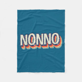 Couverture Polaire Style Classique Rétro Vintage Nonno