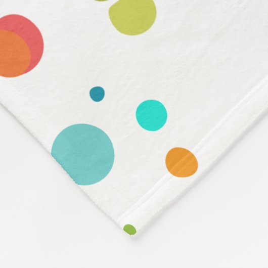 Couverture Polaire Style d'aquarelle des teintures Chameleon (Coin)