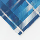Couverture Polaire Style de ferme Plaid Bleu (Coin)