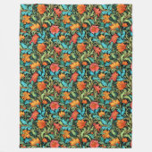 Couverture Polaire Style de signature Morris d'inspiration victorienn (Devant)