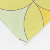 Couverture Polaire Style Disco Rétro Motif sans couture (Coin)