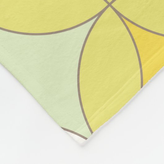 Couverture Polaire Style Disco Rétro Motif sans couture (Coin)