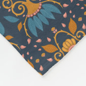 Couverture Polaire Style médiéval motif orné (Coin)