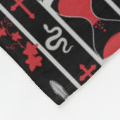 Couverture Polaire Style mode gothique (Coin)