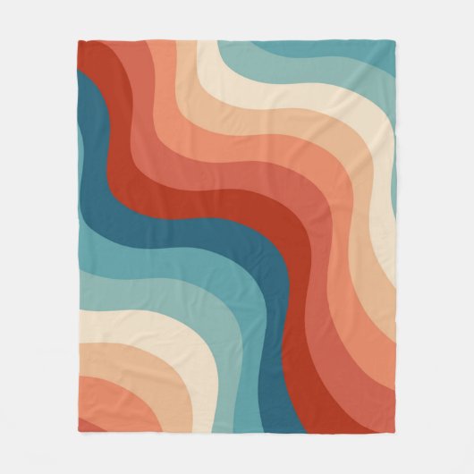 Couverture Polaire Style moderne les années 70 (Devant)