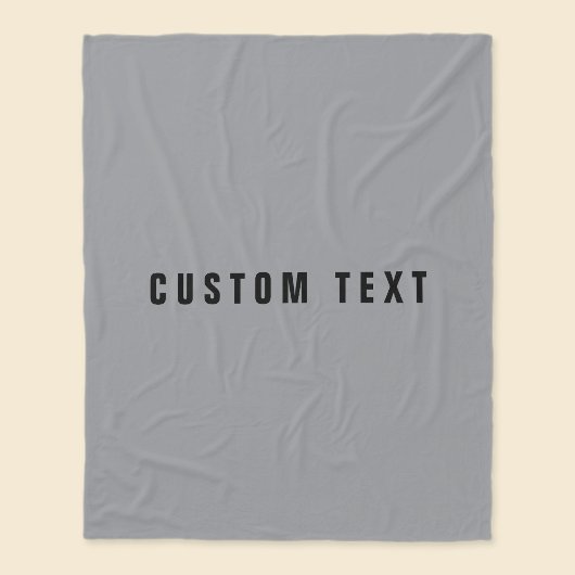 Couverture Polaire Style moderne Nom de recherche | Gris et noir