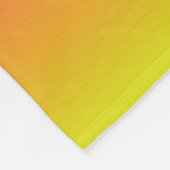 Couverture Polaire Style rétro Cravate-Dye Paix et Amour (Coin)