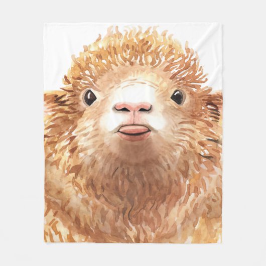 Couverture Polaire Stylized Sheep | Gitfs for Child (Devant)