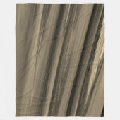 Couverture Polaire Subtle Brown Stripe (Devant)