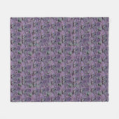 Couverture Polaire Succulente Violette (Devant (Horizontal))