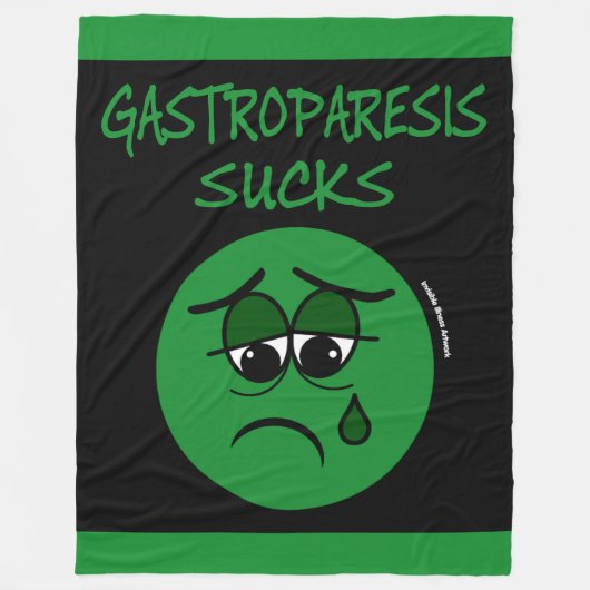 Couverture Polaire SUCKS...Gastroparesis (Devant)
